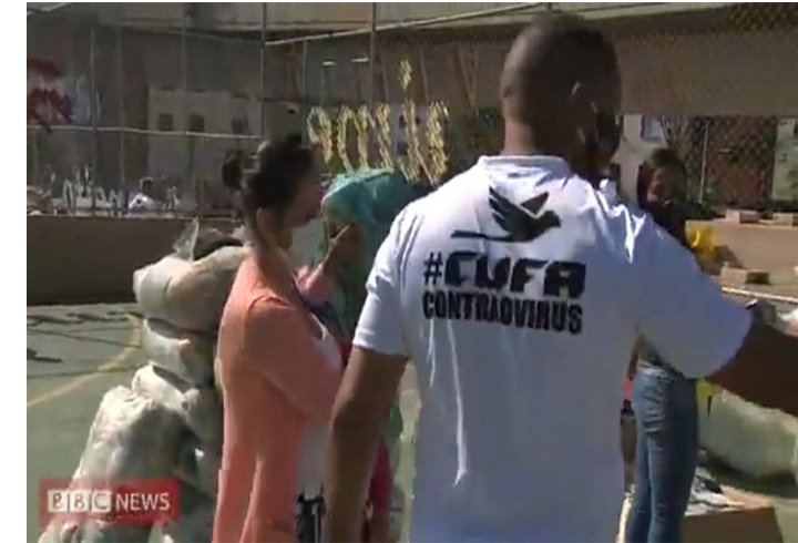 BBC News faz reportagem sobre a atuação da CUFA na pandemia